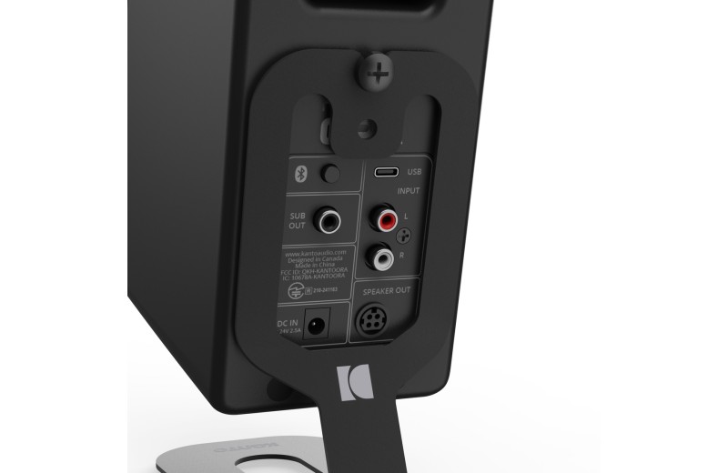Kanto Audio SU2 Black - Βάσεις Γραφείου για Ηχεία Uki & Ora