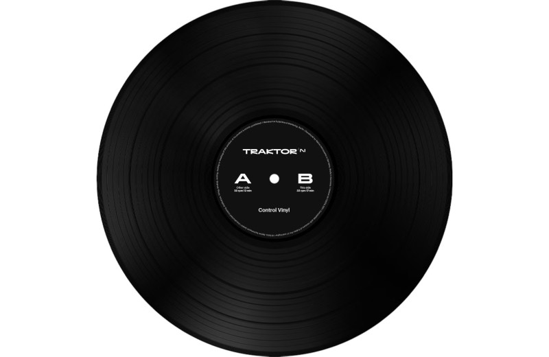 Native Instruments Traktor Control Vinyl Black