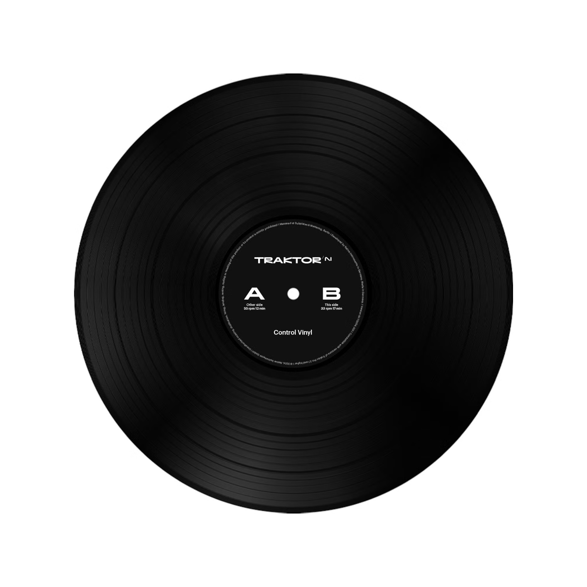 Native Instruments Traktor Control Vinyl Black
