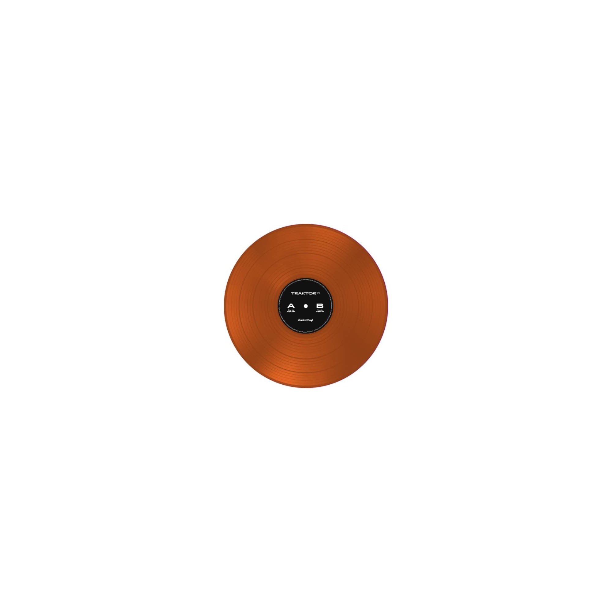 Native Instruments Traktor Control Vinyl Orange Transparent