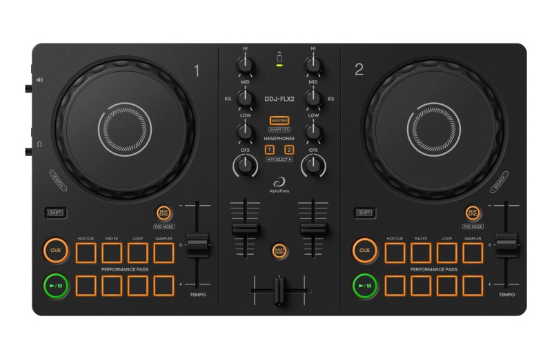 Alphatheta DDJ-FLX2 Black Dj Controller