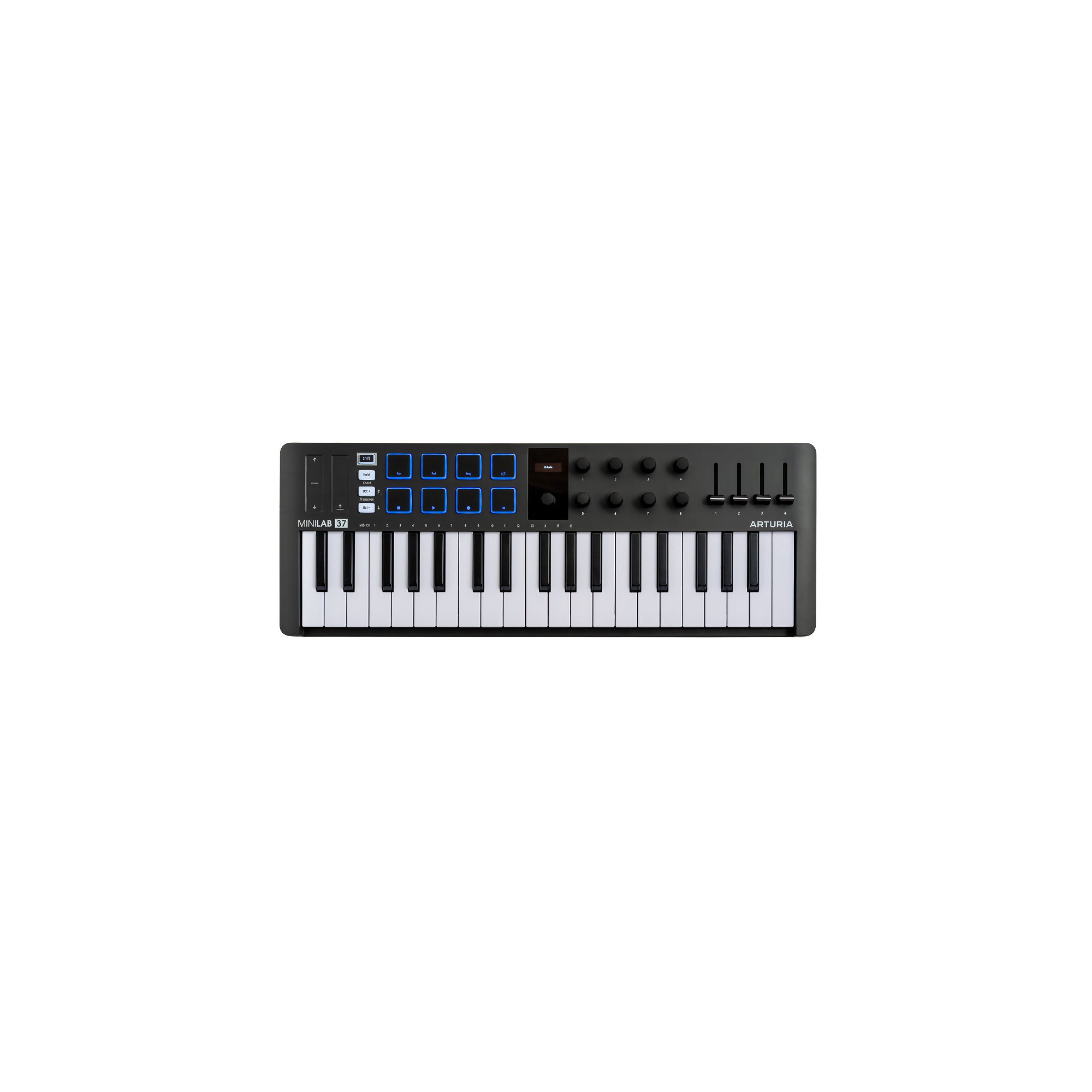 Arturia MiniLab 37 mk3 Black – MIDI Controller 37 Keys