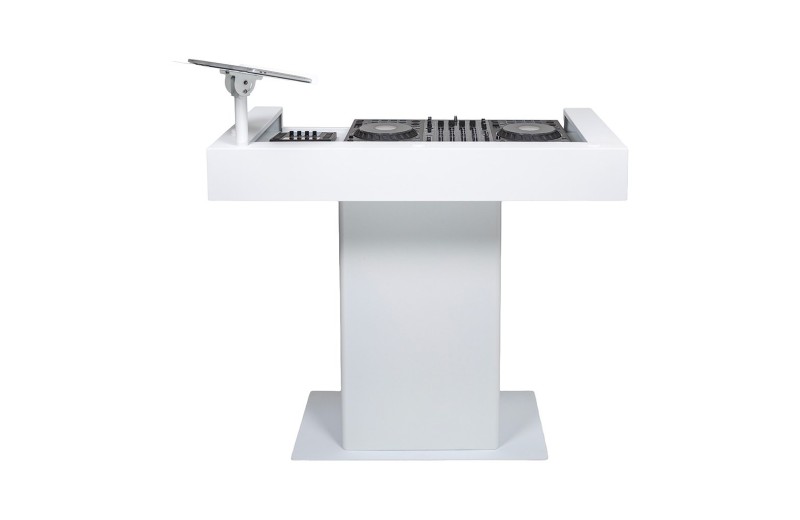 Headliner Malibu Portable DJ Booth Λευκό