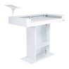 Headliner Malibu Portable DJ Booth Λευκό