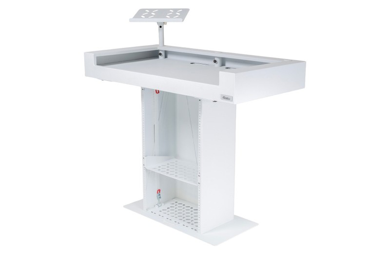 Headliner Malibu Portable DJ Booth Λευκό