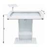 Headliner Malibu Portable DJ Booth Λευκό
