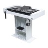 Headliner Malibu Portable DJ Booth Λευκό