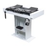 Headliner Malibu Portable DJ Booth Λευκό