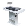 Headliner Malibu Portable DJ Booth Λευκό