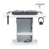 Headliner Malibu Portable DJ Booth Λευκό