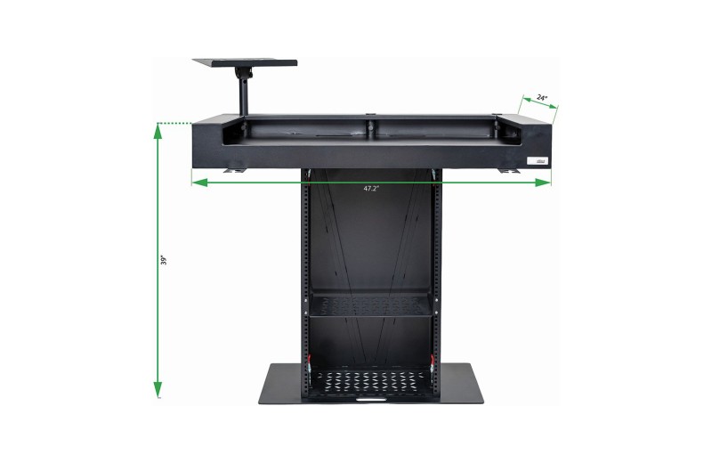 Headliner Malibu Portable DJ Booth Μαύρο