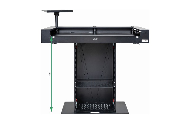 Headliner Malibu Portable DJ Booth Μαύρο