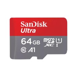 SanDisk SDSQUAB-064G-GN6MA Ultra microSDXC 64GB + SD Adapter 140MB/s  A1 Class 10 UHS-I