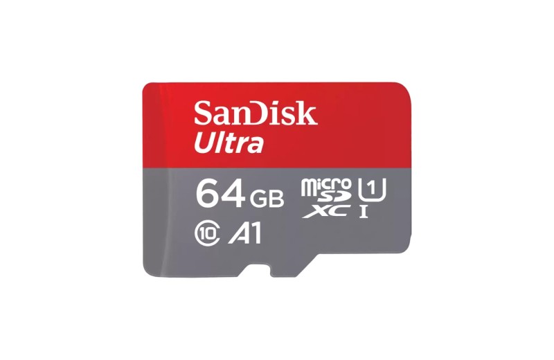 SanDisk SDSQUAB-064G-GN6MA Ultra microSDXC 64GB + SD Adapter 140MB/s  A1 Class 10 UHS-I