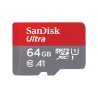 SanDisk SDSQUAB-064G-GN6MA Ultra microSDXC 64GB + SD Adapter 140MB/s  A1 Class 10 UHS-I
