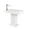 Magma Groove Terminal without Faceplate- White