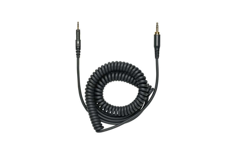 Audio Technica CURL CORD 3m M40X/M50X Ανταλλακτικό Καλώδιο - Μαύρο