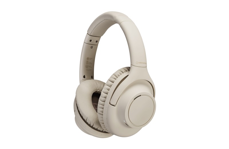 Audio Technica ATH-S300BT Ασύρματα Ακουστικά - Μπεζ