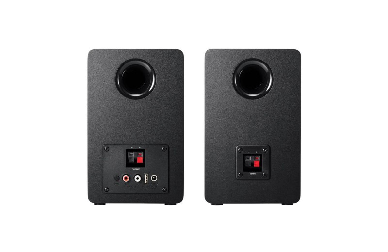 Audio Technica AT-SP3X Pair of Powered Bookself Speakers- Black