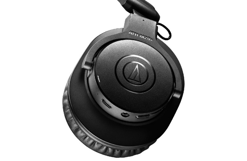 Audio Technica ATH-M20xBT Ασύρματα Ακουστικά Bluetooth - Μαύρο