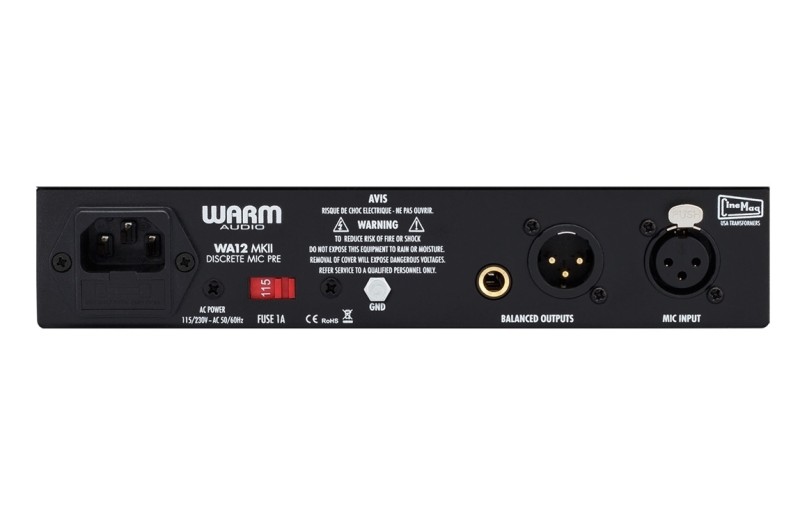Warm Audio Wa12 Mkii Black