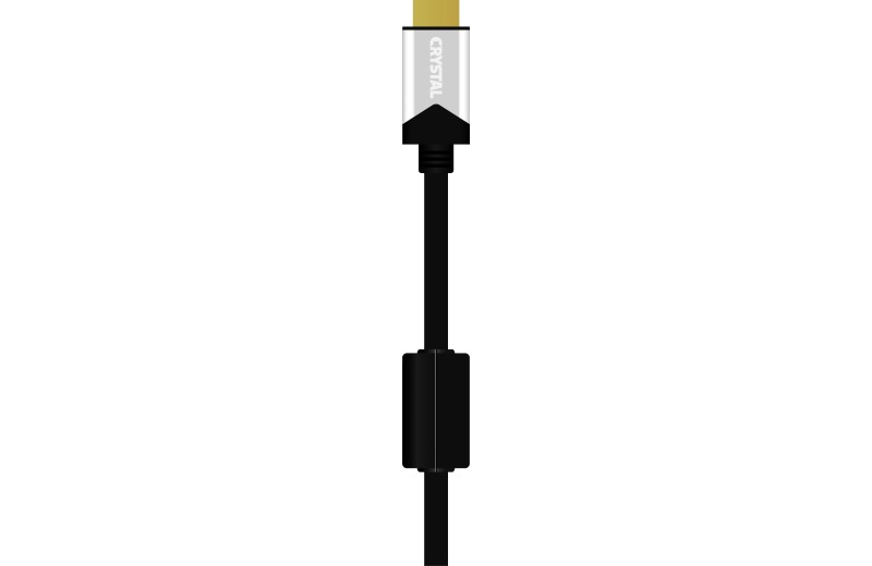 CRYSTAL AUDIO HDMI-METAL CABLE 1,8m bx