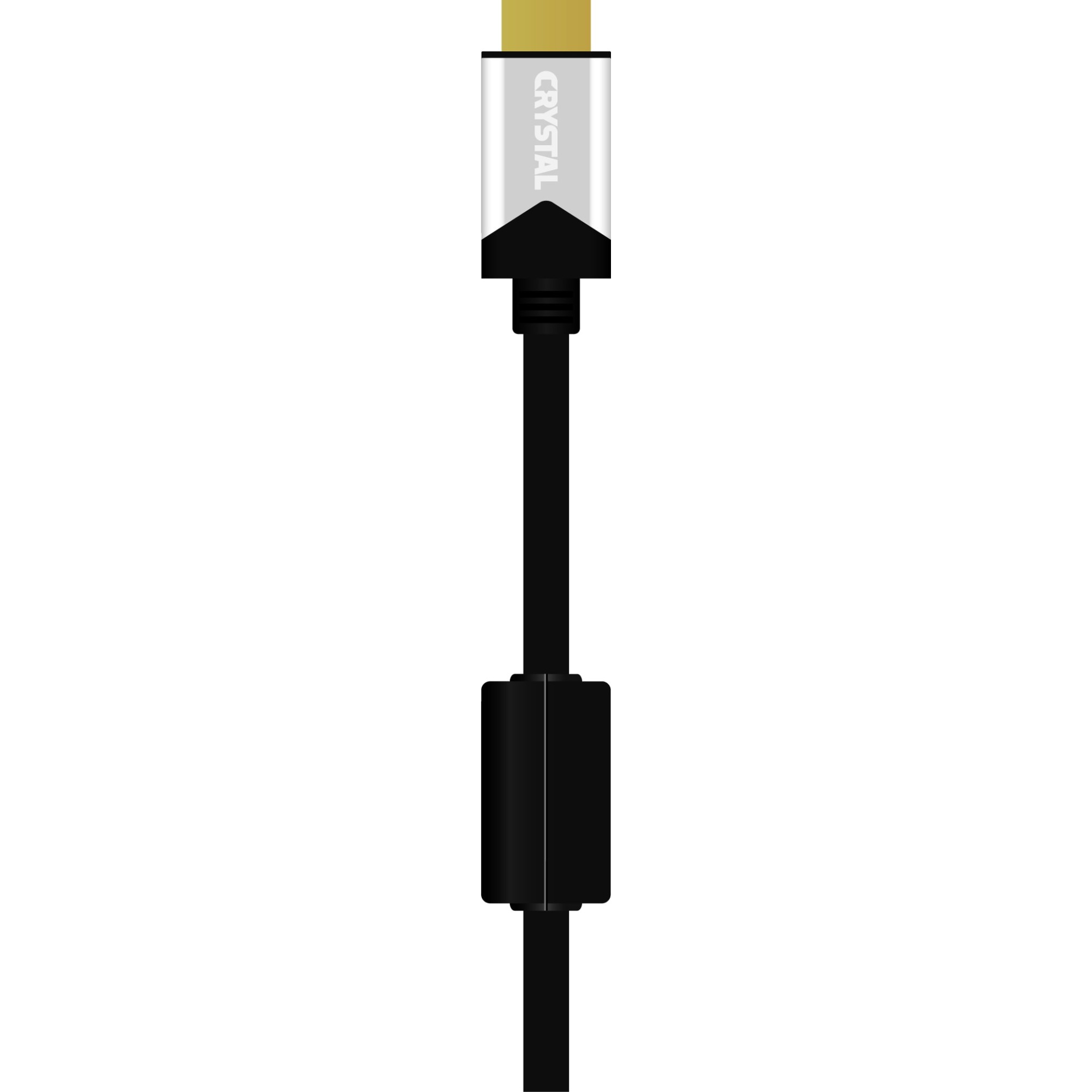 CRYSTAL AUDIO HDMI-METAL CABLE 1,8m bx