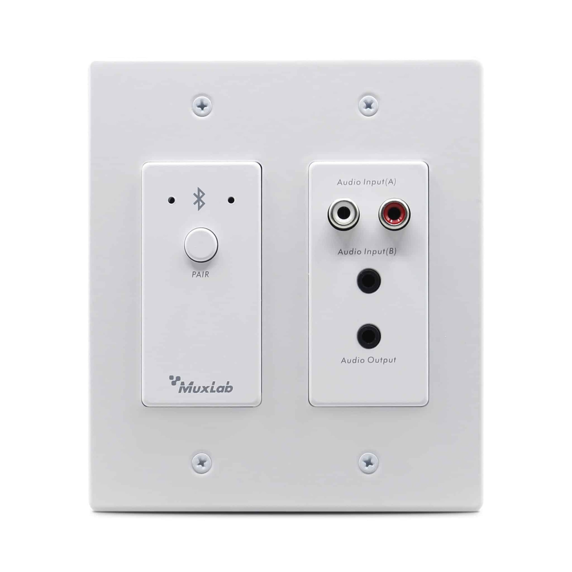Muxlab Bluetooth & Analog Audio to Dante Interface 500555-WH