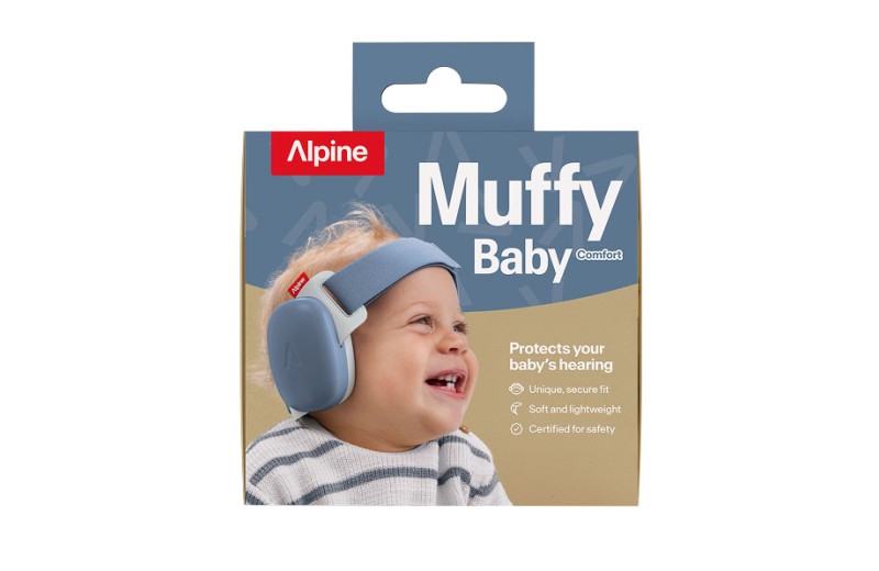 Alpine Muffy Baby Βρεφικές Ωτοασπίδες - Denim Blue