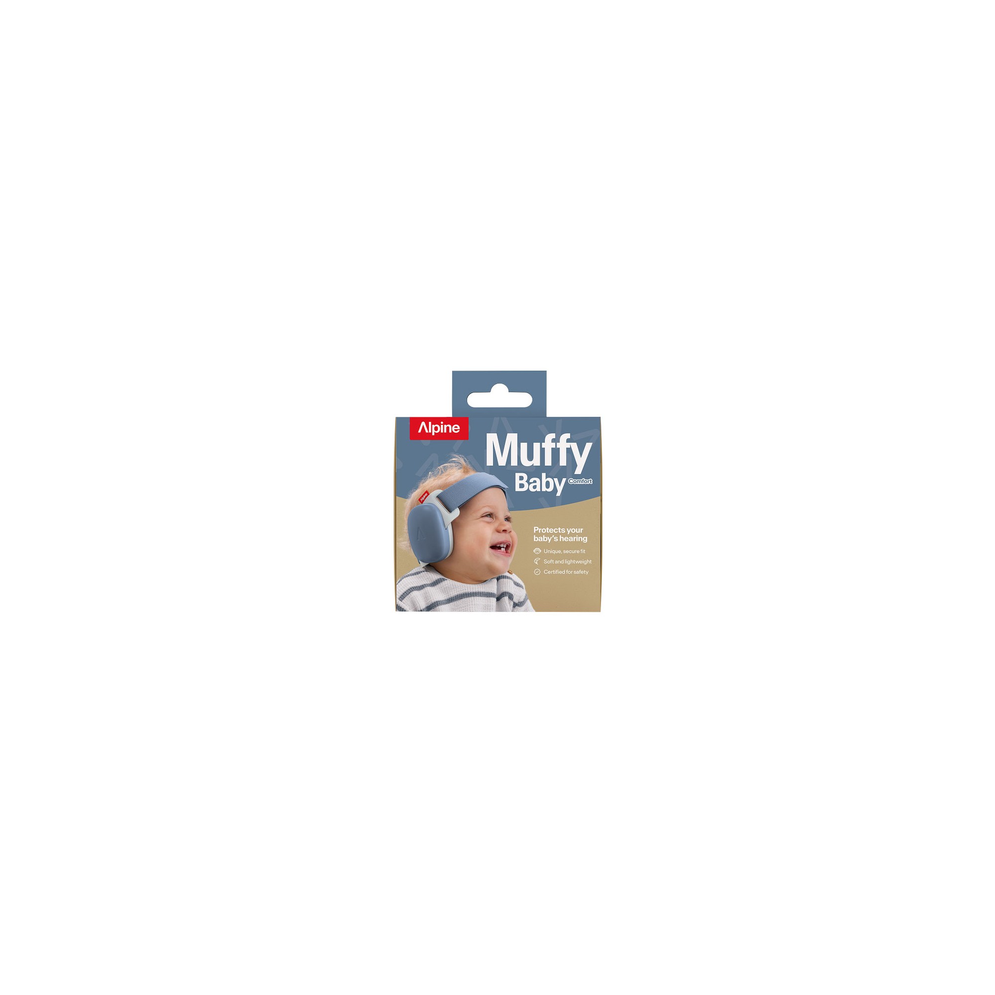 Alpine Muffy Baby Βρεφικές Ωτοασπίδες - Denim Blue