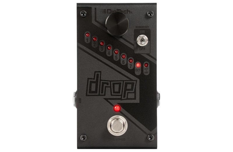 DIGITECH DROP LTD BLACK COMPACT POLYPHONIC DROP TUNE PITCH SHIFTER LTD BLK