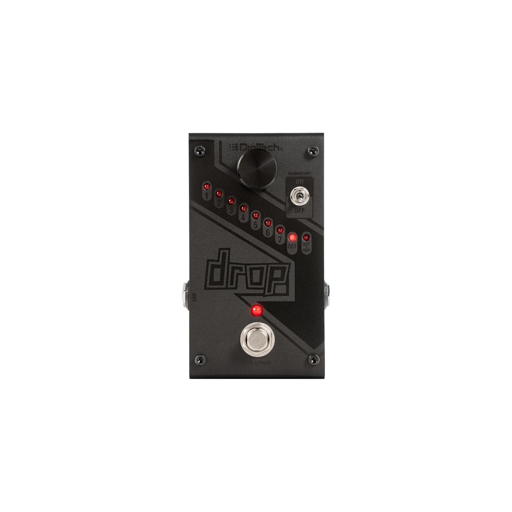 DIGITECH DROP LTD BLACK COMPACT POLYPHONIC DROP TUNE PITCH SHIFTER LTD BLK