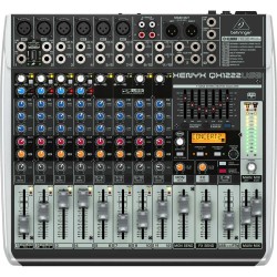 Behringer XENYX QX1222USB Αναλογική Κονσόλα Ήχου