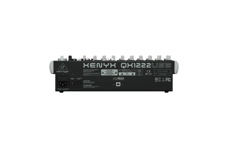 Behringer XENYX QX1222USB Αναλογική Κονσόλα Ήχου