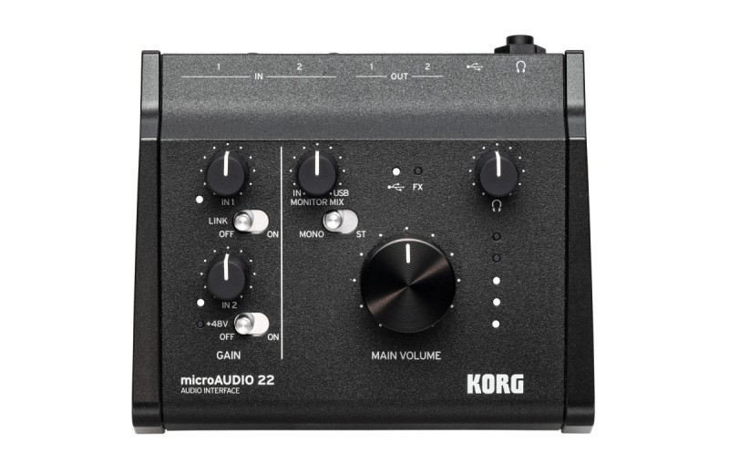 KORG MICROAUDIO 22 2X2 USB AUDIO INTERFACE