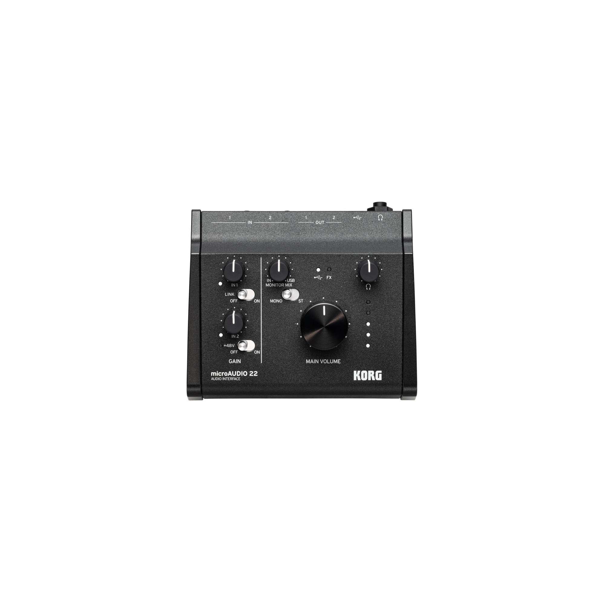 KORG MICROAUDIO 22 2X2 USB AUDIO INTERFACE