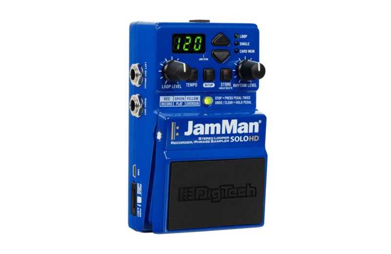 DIGITECH JAMMAN SOLO HD ΠΕΤΑΛΙ STEREO LOOPER RECORDER/PHRASE SAMPLER