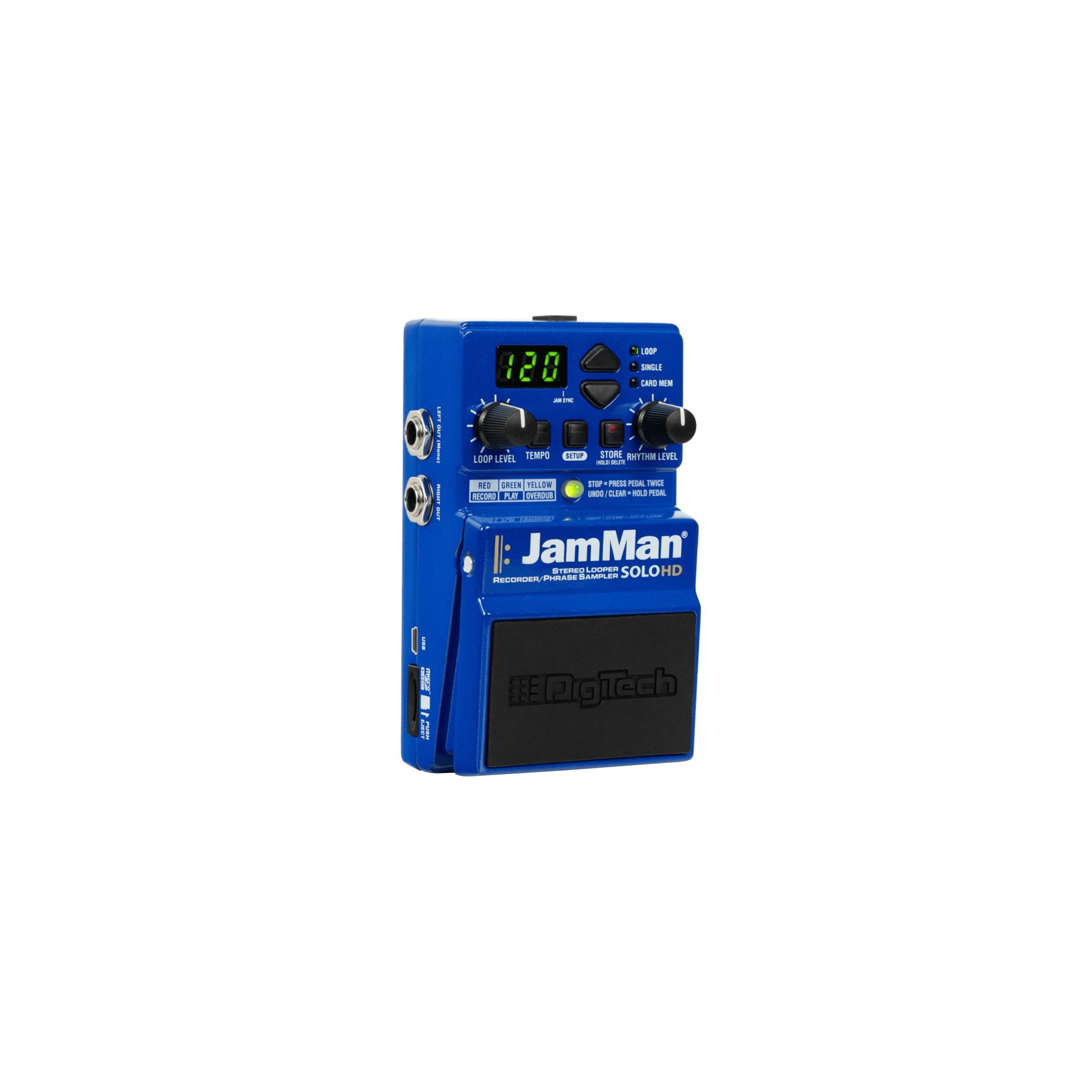 DIGITECH JAMMAN SOLO HD ΠΕΤΑΛΙ STEREO LOOPER RECORDER/PHRASE SAMPLER