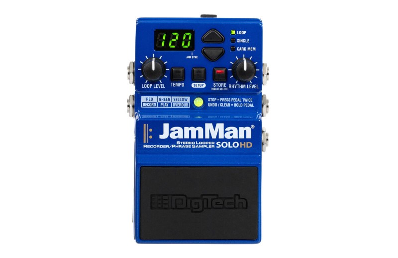 DIGITECH JAMMAN SOLO HD ΠΕΤΑΛΙ STEREO LOOPER RECORDER/PHRASE SAMPLER