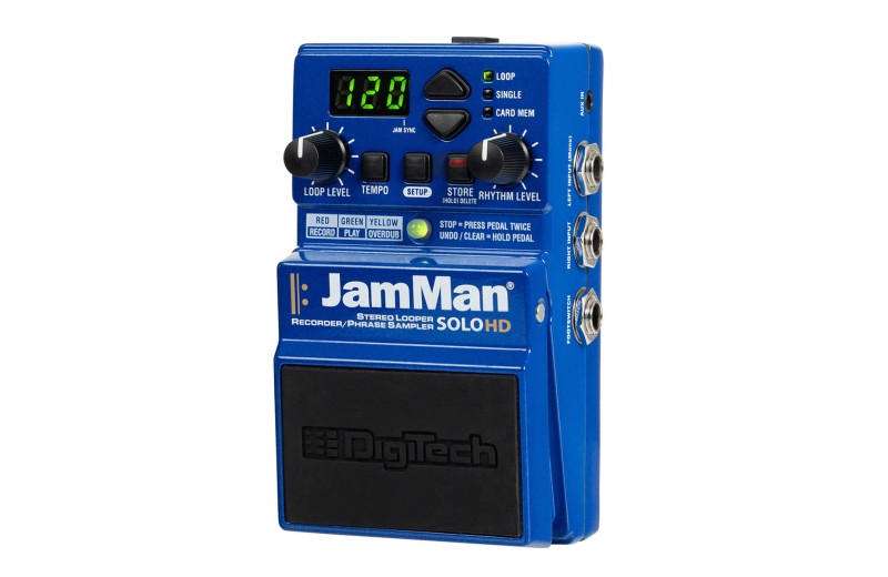 DIGITECH JAMMAN SOLO HD ΠΕΤΑΛΙ STEREO LOOPER RECORDER/PHRASE SAMPLER