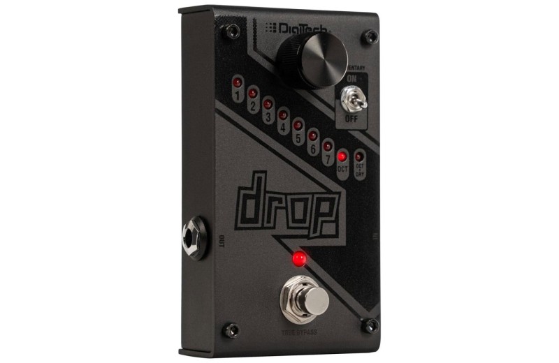 DIGITECH DROP LTD BLACK COMPACT POLYPHONIC DROP TUNE PITCH SHIFTER LTD BLK