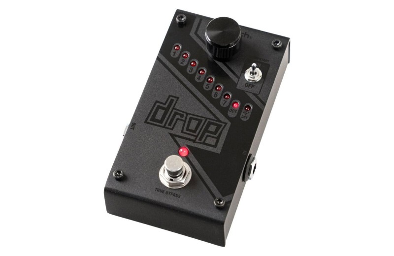 DIGITECH DROP LTD BLACK COMPACT POLYPHONIC DROP TUNE PITCH SHIFTER LTD BLK