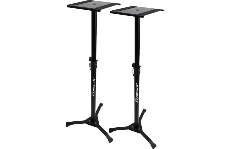 ULTIMATE JS-MS70+ JamStands Adjustable Monitor Stand PAIR, Black