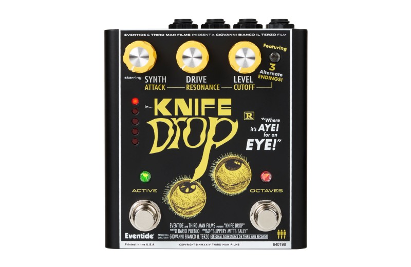 EVENTIDE KNIFE DROP Fuzz Octave/Monophonic Synth Pedal