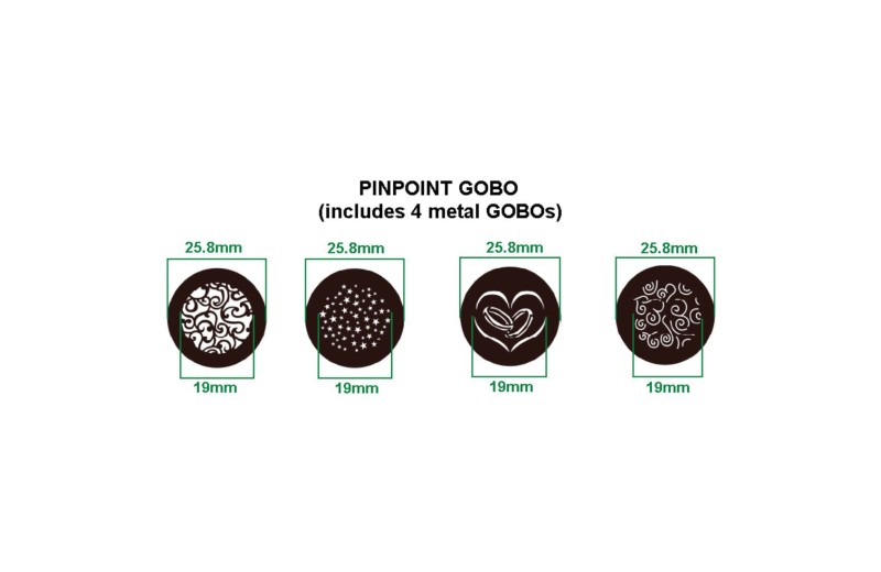 ADJ PinPoint Gobo Color