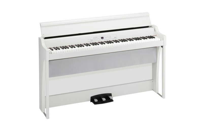 KORG G1B AIR WHITE DIGITAL PIANO 88 KEYS  WITH BLUETOOTH WHITE
