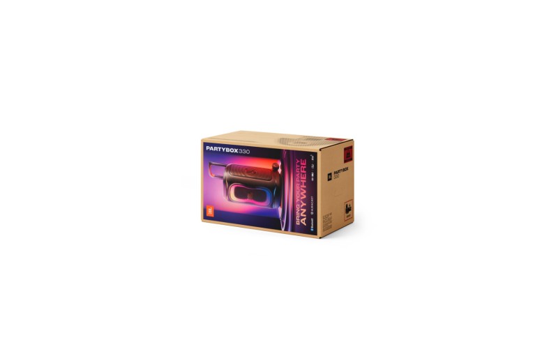 JBL Partybox 330 Φορητό Ηχείο Bluetooth -Μαύρο