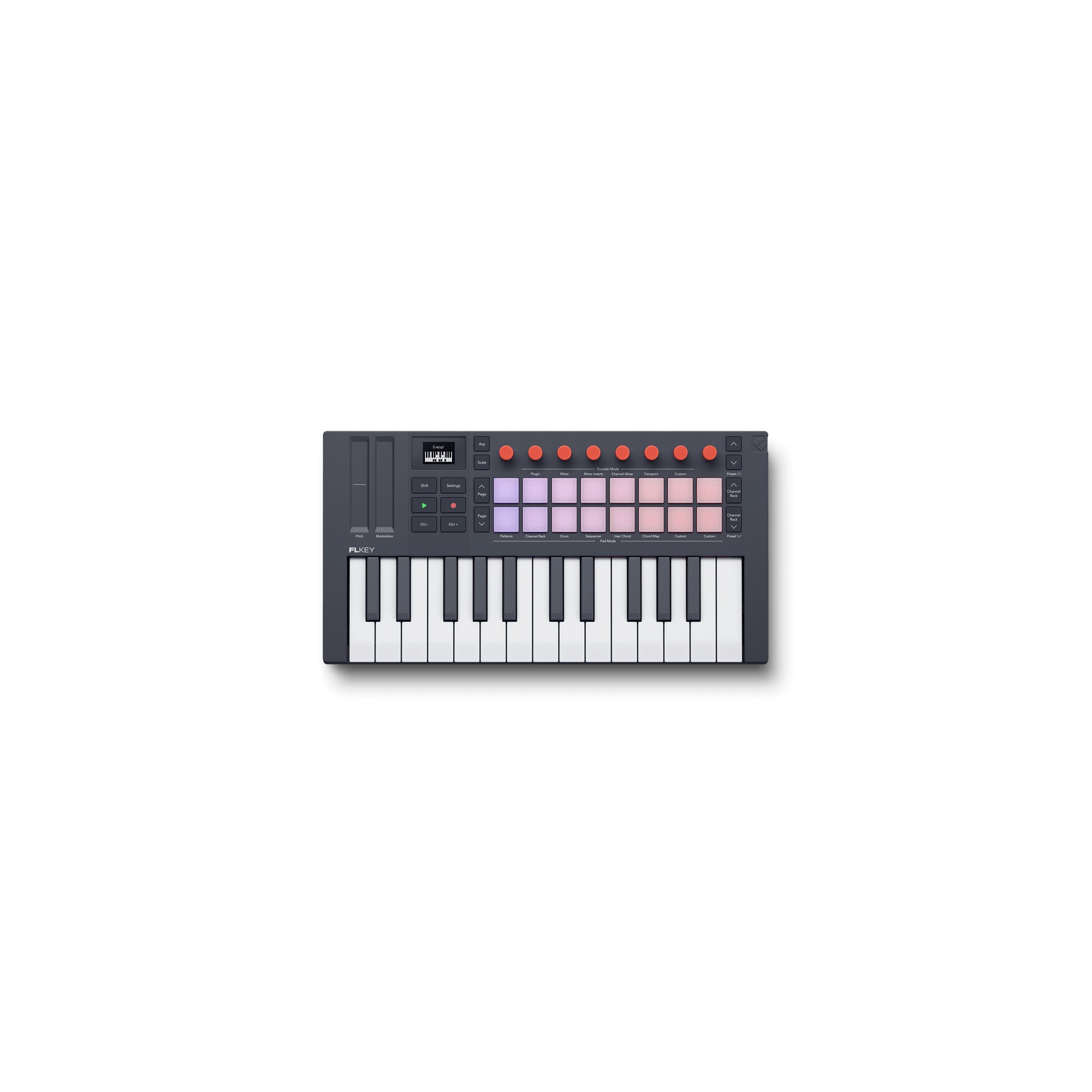 NOVATION FLKEY 2 MINI 25 MINI-KEY INSTRUMENT FLKEYS VERSION