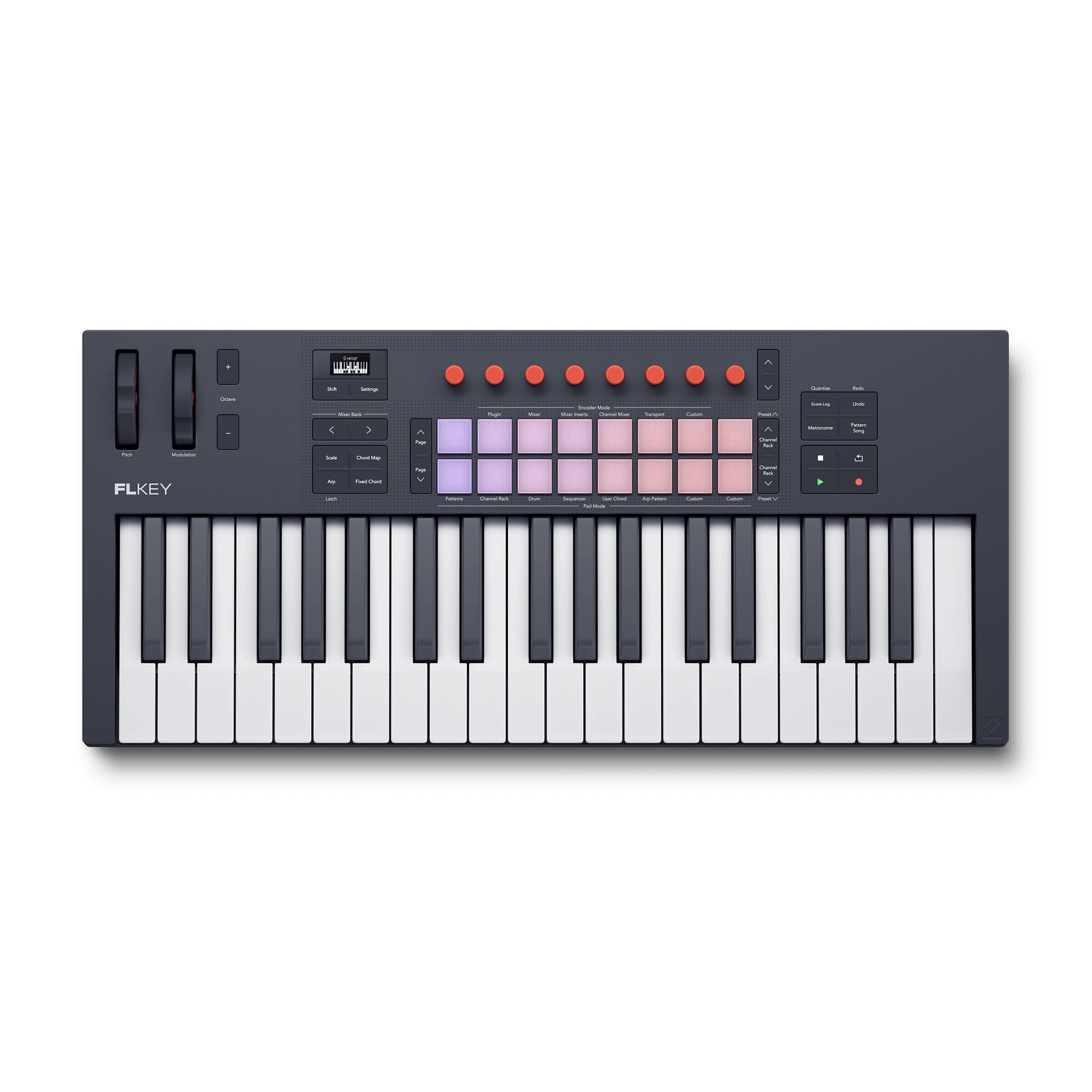 NOVATION FLKEY 2 37 USB MIDI CONTROLLER FLKEYS 37 ΔΥΝΑΜΙΚΩΝ ΠΛΗΚΤΡΩΝ