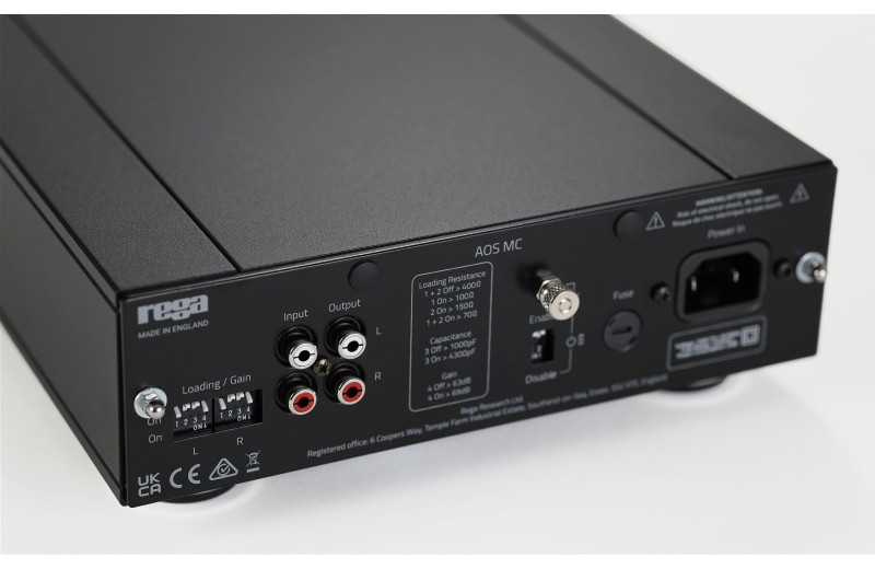 Rega AOS MC Phono Preamplifier - Black
